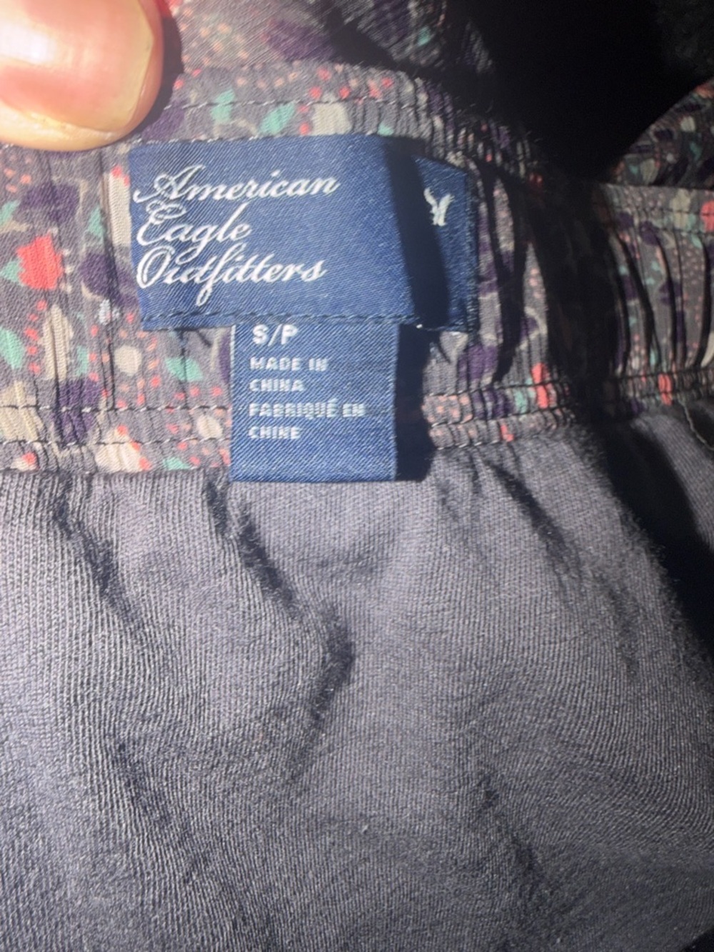American Eagle Outfitters Chiffon Y2K Cottage-core floral ruffle mini skirt sm - Picture 6 of 8